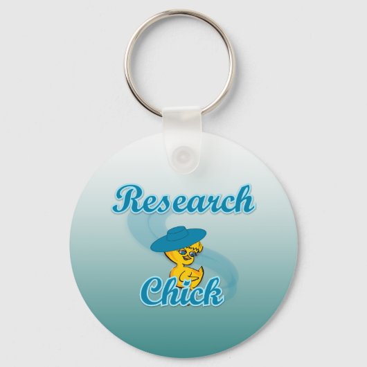 Research Chick #3 Sleutelhanger (Voorkant)