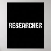 Researcher Simple Title  Poster (Voorkant)