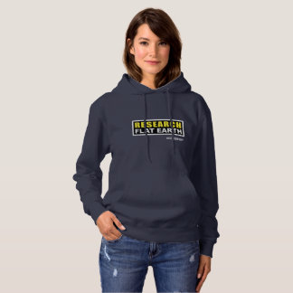 #RESEARCHFLATEARTH Women's Classic Hoodie