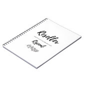 Reseller-inventarisatieblad Notitieboek (Linkerzijde)