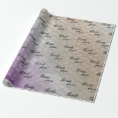 Reseller Sapin-sapin-bubbelwrap Dank u Cadeaupapier (Uitgerold)