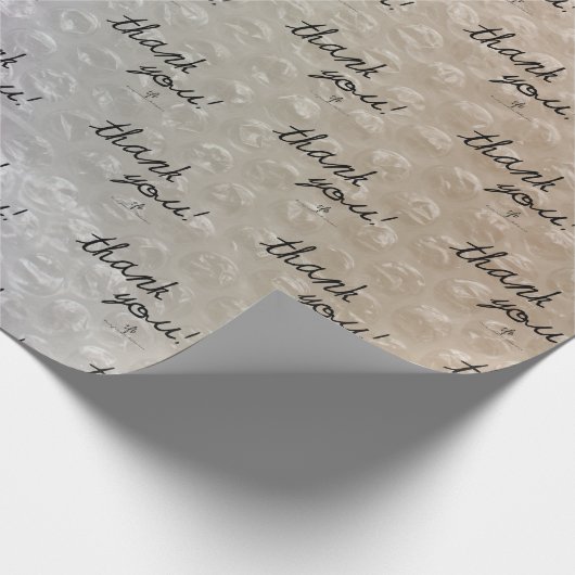 Reseller Sapin-sapin-bubbelwrap Dank u Cadeaupapier (Hoek)