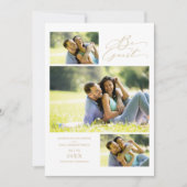 Reserva La Fecha 2 Fotos Moda Trendy Collage Wedd Save The Date (Voorkant)