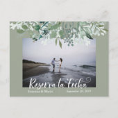 Reserva la Fecha Bewaar de datum Spaanse Ohjas Aankondigingskaart (Voorkant)