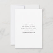 Reserva la Fecha Boda Script Elegant Spaans Foto Save The Date (Achterkant)