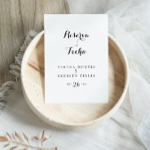 Reserva la Fecha Briefkaart