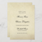 Reserva La Fecha Elegant Beige  Spaans Save The Date (Voorkant / Achterkant)
