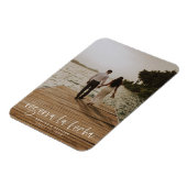 Reserva La Fecha Flexible Photo Magnet Magneet (Linkerzijde)