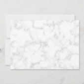 Reserva La Fecha Modern Marble Roos Gold Spaans Save The Date (Achterkant)