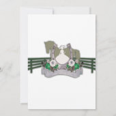 Reserva La Fecha Quinceanera Green Charra, Save The Date (Achterkant)