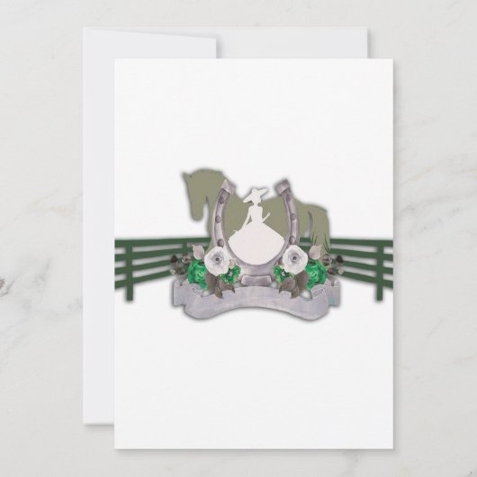 Reserva La Fecha Quinceanera Green Charra, Save The Date (Achterkant)