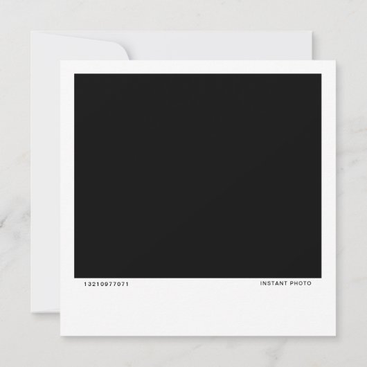 Reserva La Fecha Retro Instant Photo Spaans Save The Date (Achterkant)