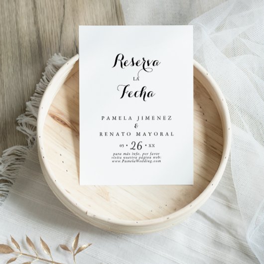 Reserva la Fecha Save The Date