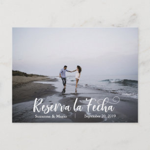Reserva la Fecha Save the Date Spaans Ohjas Aankon Aankondigingskaart