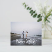 Reserva la Fecha Save the Date Spaans Ohjas Aankon Aankondigingskaart (Staand voorkant)