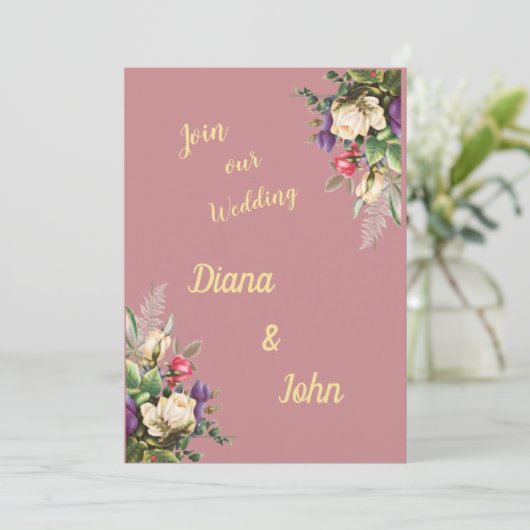 Reserva La Fecha Simple modern invitation, Save The Date (Staand voorkant)