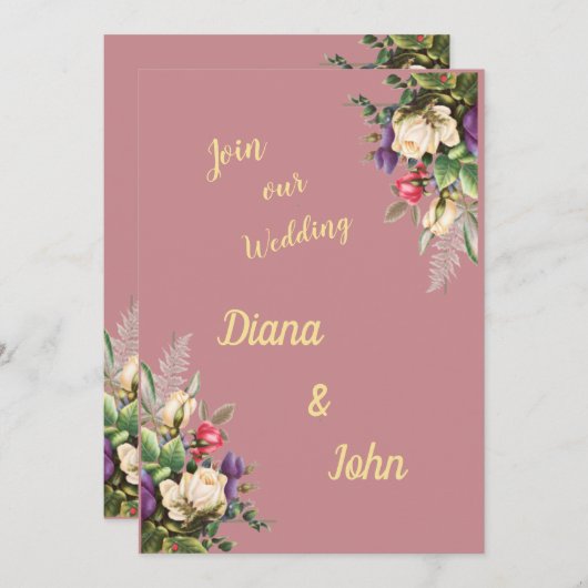 Reserva La Fecha Simple modern invitation, Save The Date (Voorkant / Achterkant)