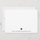 Reserva la Fecha White Text Overlay Foto Spaans Save The Date (Achterkant)