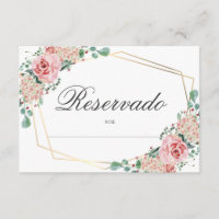 RESERVADO Mesa - Roze Spaanse Quinceañera Quince