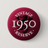 reserve 1950 Pinback Button (Voorkant)