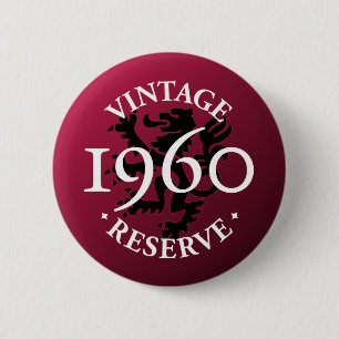 reserve 1960 Pinback Button