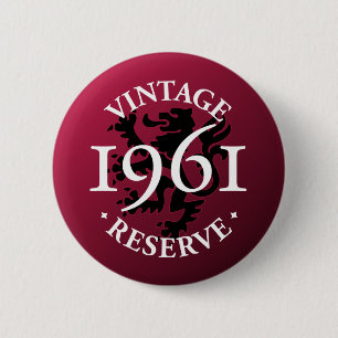 reserve 1961 Pinback Button