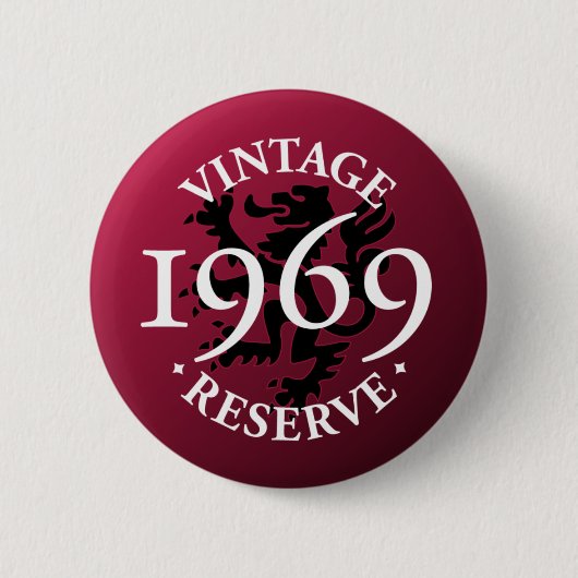 reserve 1969 Pinback Button (Voorkant)