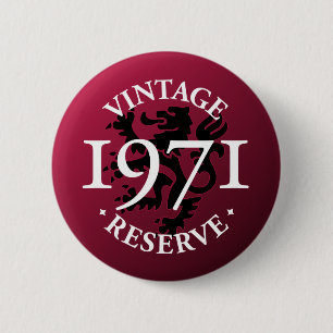 reserve 1971 Pinback Button