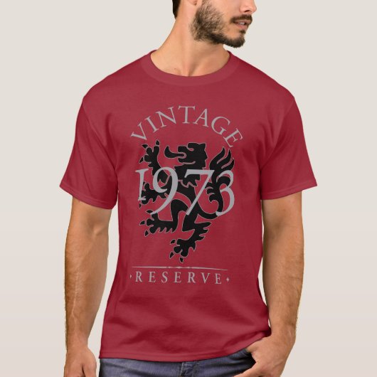  reserve 1973 Donkere T-shirt (Voorkant)