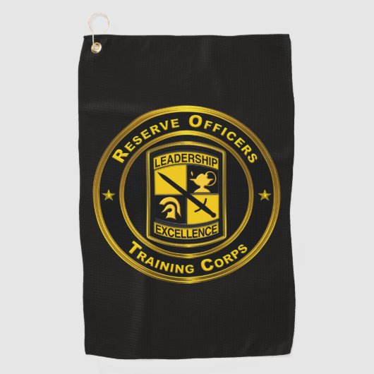 Reserve Officieren Training Corps “ROTC” Golfhanddoek (Voorkant)