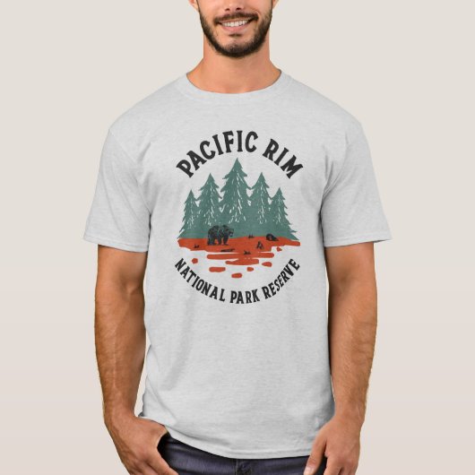 Reserve voor het nationale park van de Pacific Rim T-shirt (Voorkant)