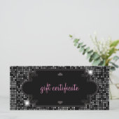 Reservecertificaat voor leisteen: Rack Kaart (Staand voorkant)