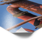 Reservecontrole van de luchtdruk vóór het opstijge foto afdruk (Hoek)