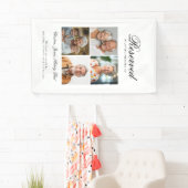 Reserved Seat - 4 Photo Memorial Wedding Spandoek (Insitu)