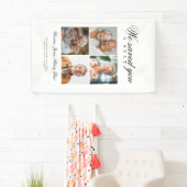 Reserved Seat - 4 Photo Memorial Wedding Spandoek (Insitu)