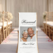 Reserved Seat - Photo Memorial Wedding Spandoek