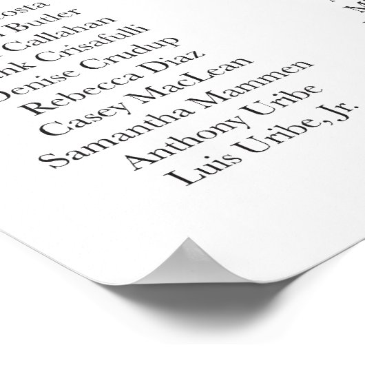 ***RESERVED** voor de Heilige Communie van Aaron Poster (Hoek)