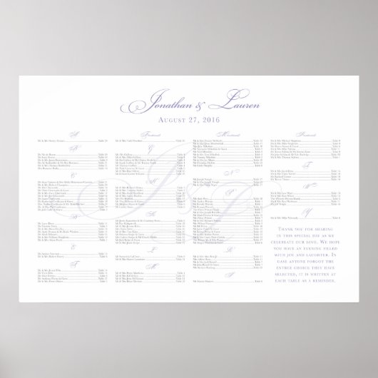 ***RESERVED*** voor Poster van Jonathan+Lauren (Voorkant)