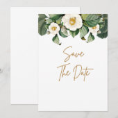 Reserveer De Datum Kaart (Voorkant / Achterkant)