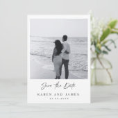 Reserveer de datum kaart (Staand voorkant)