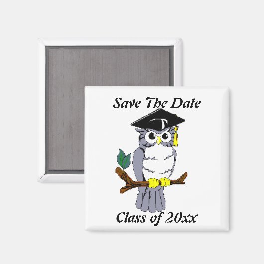 Reserveer De Datum Magneet (Voorkant / Achterkant)