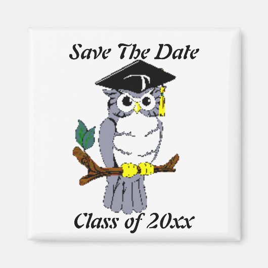 Reserveer De Datum Magneet (Voorkant)