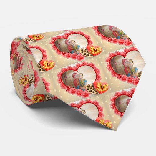 Reserveer de datum stropdas (Opgerold)