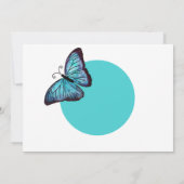 Reserveer de datum voor een verrassingsfeest of fe kaart (Achterkant)