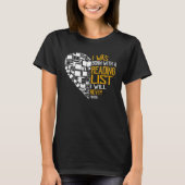 Reserveer met een leeslijst voor Student Bookworm T-shirt (Voorkant)