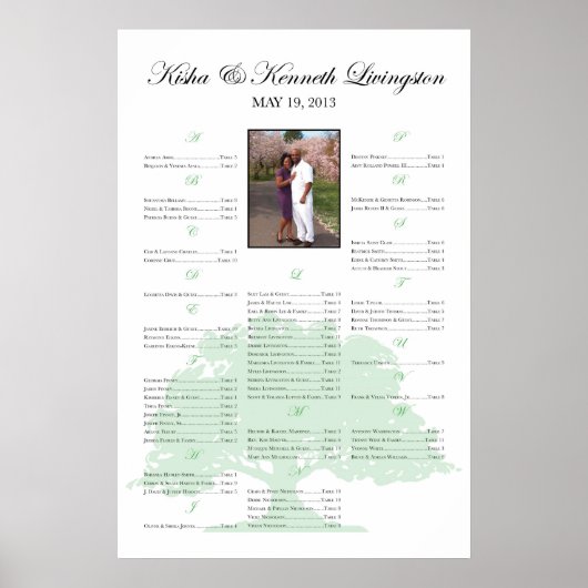 ***RESERVEERD VOOR Kisha+Kenneth** Poster (Voorkant)