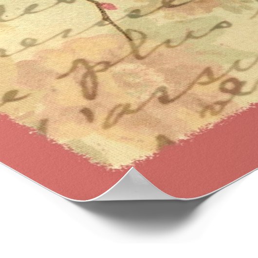  reserverij poster (Hoek)