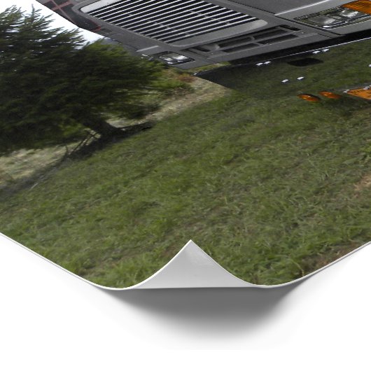 Reserves Freightliner Cabover Poster (Hoek)