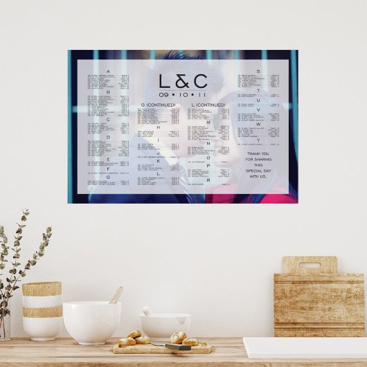 ***RESERVES** voor L&C Poster (Keuken)