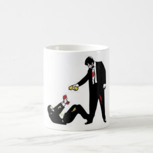 Reservoir Dogs cartoon gevechtsbestrijding Mok